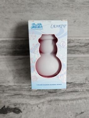 ColourPop White Snowman Colour-Changing Blending Sponge Brand New